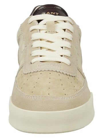 Leder-Sneakers "Baylle" in Beige