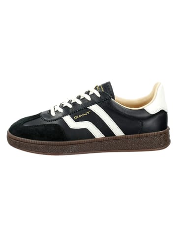 Skórzane sneakersy "Cuzima" w kolorze czarnym