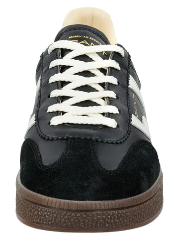 Skórzane sneakersy "Cuzima" w kolorze czarnym