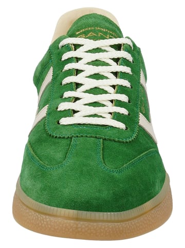 Leder-Sneakers "Cuzmo" in Grün