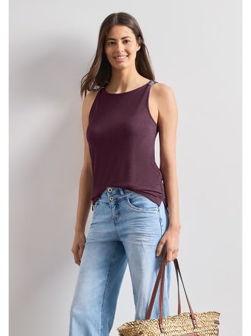 Top in Aubergine