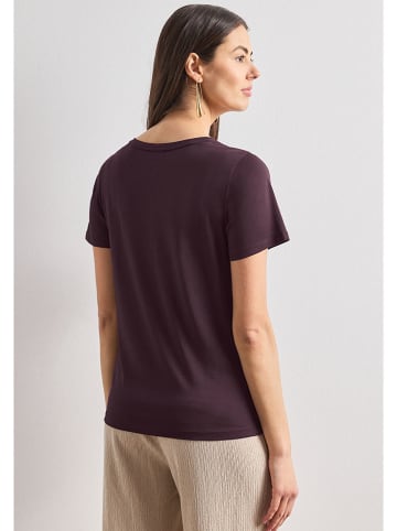 Shirt auberginekleurig