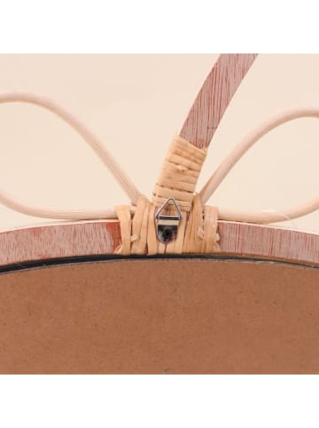 Wandspiegel "Apple" naturel - (B)43,5 x (H)42 cm