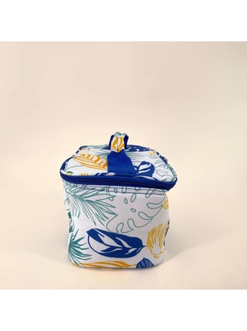 Isoliertasche in Blau/ Gelb - (B)24 x (H)16 x (T)16 cm