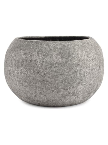Miska dekoracyjna "Cave" w kolorze antracytowym - wys. 18 x Ø 31 cm