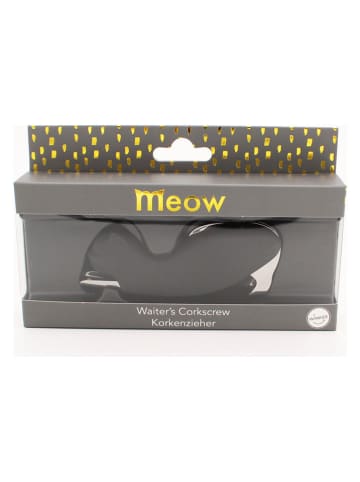 Korkenzieher ''Katze'' in Grau - (B)10,5 x (H)4 x (T)92,5 cm