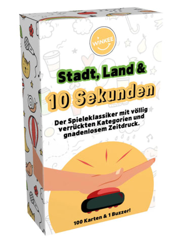 Quiz ''Stadt, Land  & 10 Sekunden'' - ab 8 Jahren
