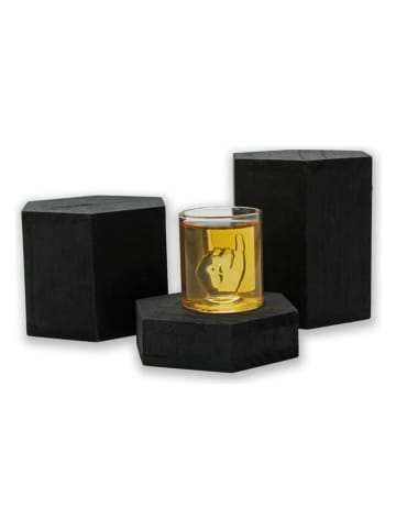 4er-Set: Schnapsgläser ''Rock Hand'' - 50 ml
