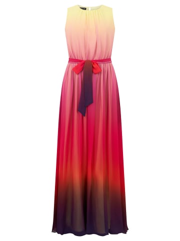 Sukienka w kolorze czerwono-żółtym