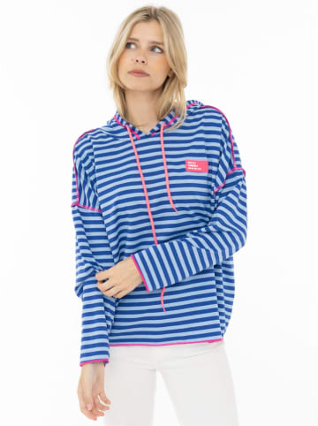 Hoodie in Blau