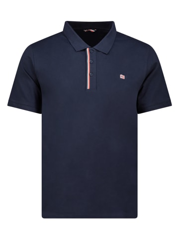 Koszulka polo "Krown" w kolorze granatowym