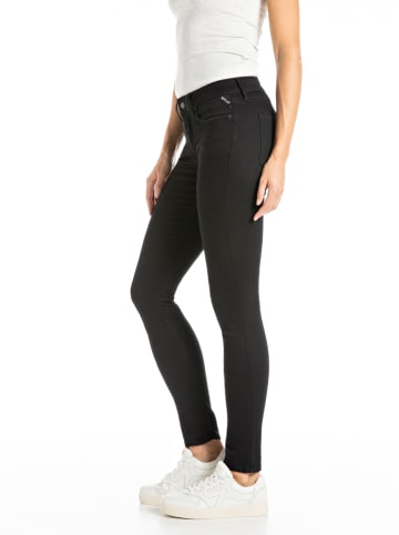 Spijkerbroek - skinny fit - zwart