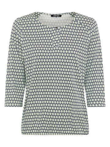 Longsleeve in Dunkelblau/ Mint