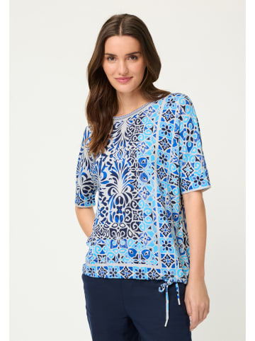 Shirt lichtblauw/donkerblauw