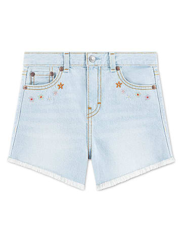 Jeans-Shorts in Hellblau