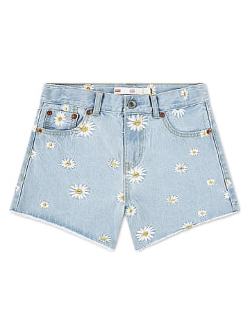 Jeans-Shorts in Hellblau