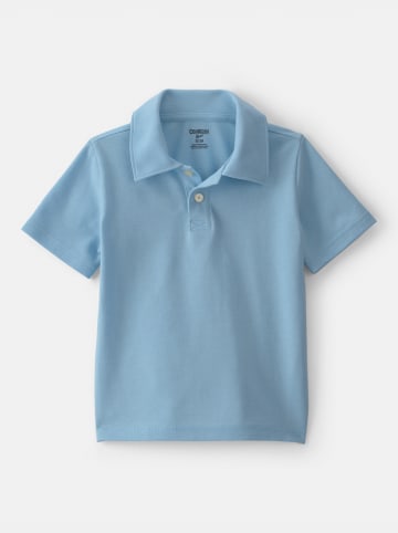 Koszulka polo w kolorze niebieskim