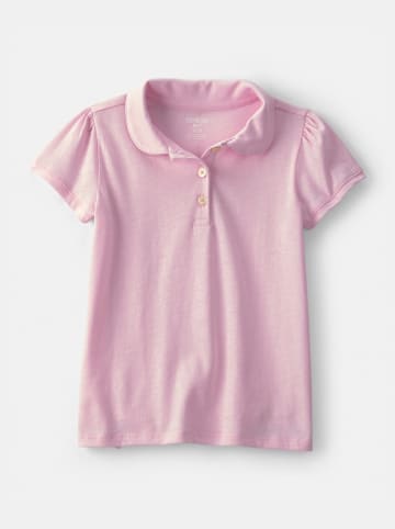Koszulka polo w kolorze jasnoróżowym
