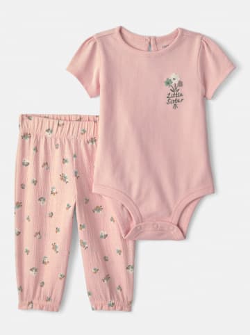 2-delige outfit lichtroze
