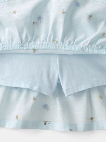 2-delige outfit blauw/lichtblauw