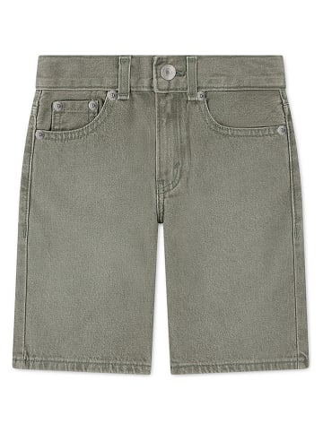 Jeans-Shorts in Khaki