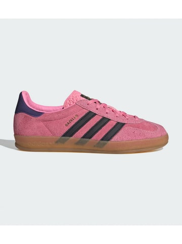 Leder-Sneakers "Gazelle" in Pink