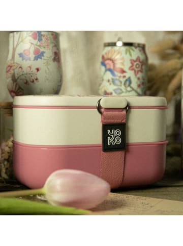 Pojemnik "Bohemian" w kolorze jagodowym na lunch - 1200 ml