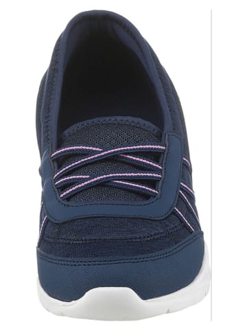 Slippersy w kolorze granatowym