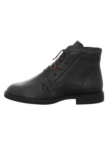 Leder-Boots in Schwarz