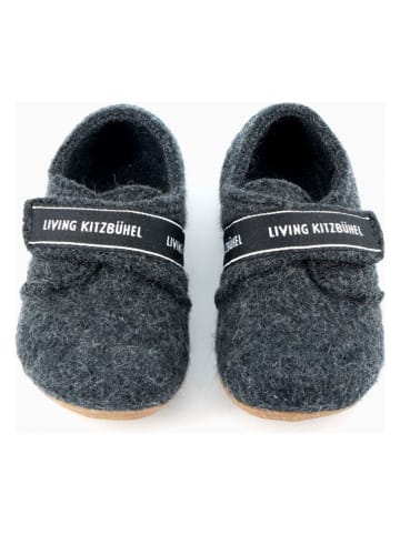 Pantoffels "Band" antraciet