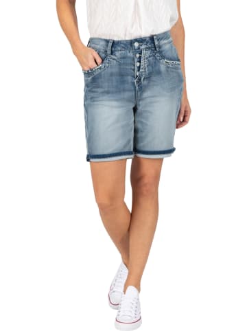 Jeans-Shorts in Hellblau