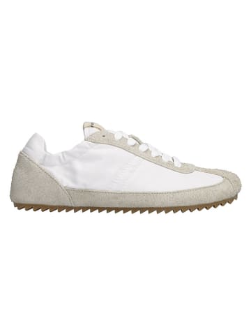 Skórzane buty barefoot "Zen" w kolorze beżowym