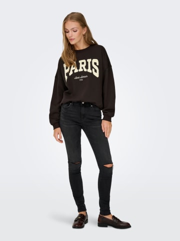 Sweatshirt "Mesa" in Braun
