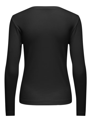 Longsleeve "Lucky" zwart