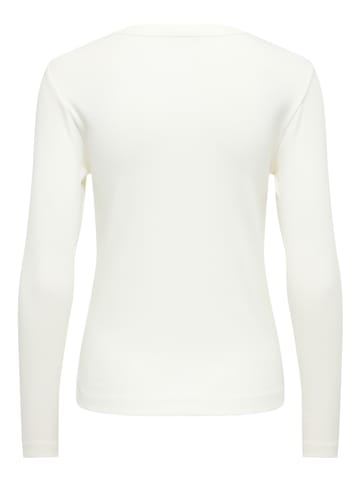 Longsleeve "Lucky" in Weiß