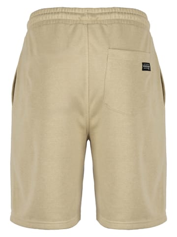 Sweatbermudas in Beige