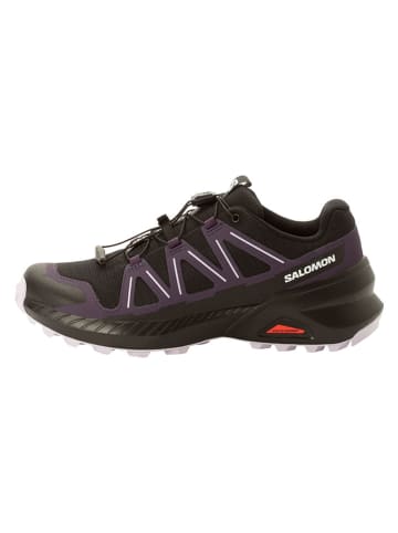 Buty "SPEEDCROSS PEAK" w kolorze czarno-fioletowym do biegania