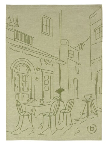 Geschirrtuch ''Cipolla'' in Grün - (L)70 x (B)50 cm