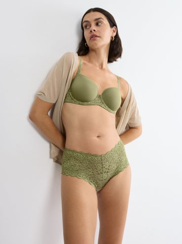 Taillenpanty "Amourette" in Oliv