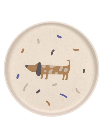 Teller "Little Mateys" in Beige - Ø 18 cm