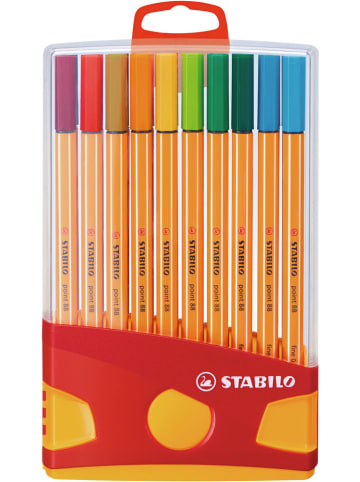 Cienkopisy (20 szt.) "STABILO point 88 ColorParade"