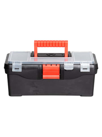 Werkzeugkasten in Schwarz - (B)32 x (H)13 x (T)18 cm