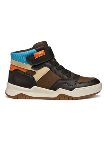Sneakersy "Perth" w kolorze brązowym