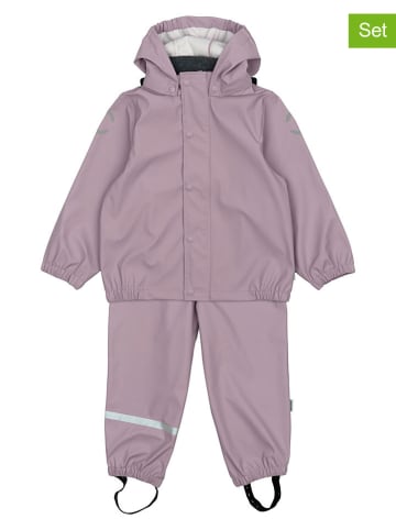 2tlg. Regenoutfit in Lila