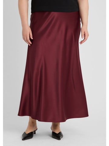 Rok bordeaux rood