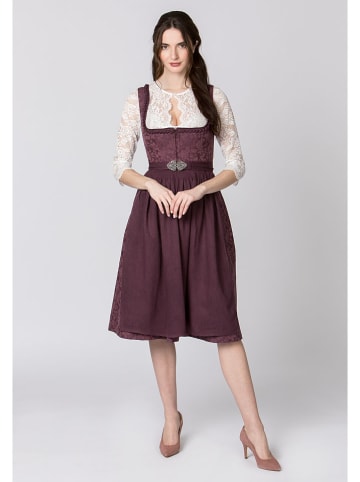 Dirndl "Alisia" in Aubergine