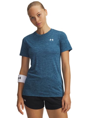 Trainingsshirt ''Twist" donkerblauw