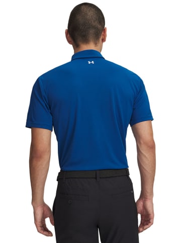 Funktionspoloshirt in Blau