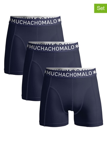3er-Set: Boxershorts in Dunkelblau