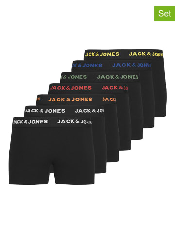 7-delige set: boxershorts zwart